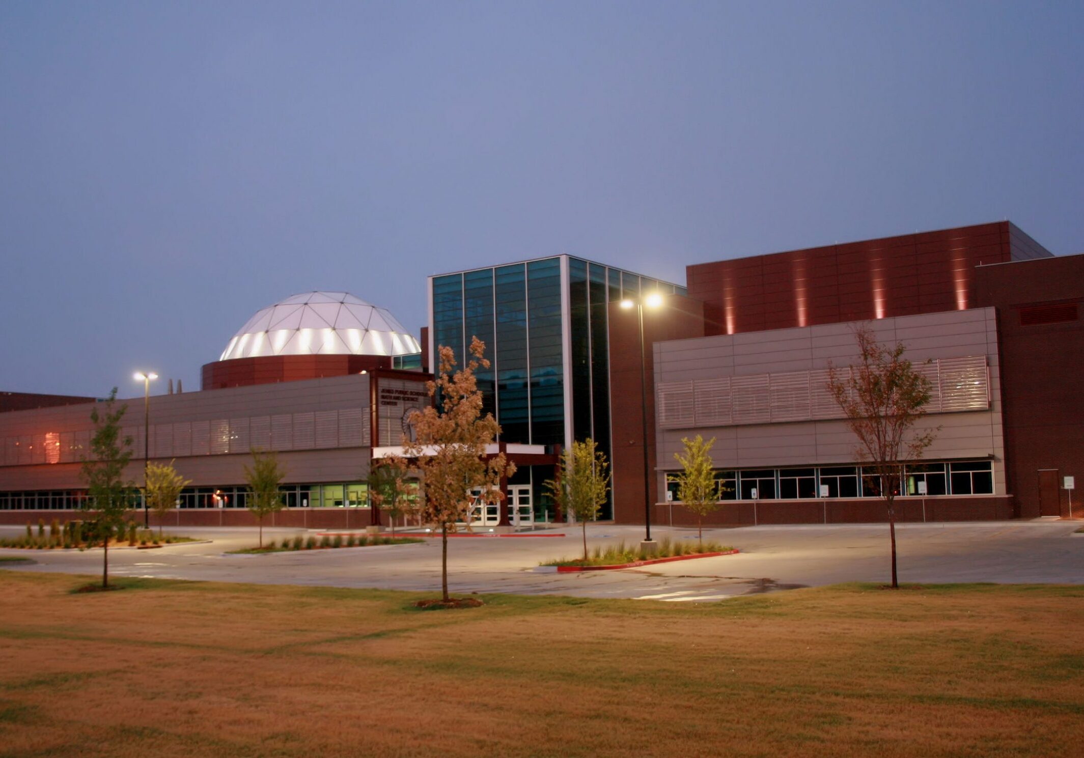 Outside view of a modern building