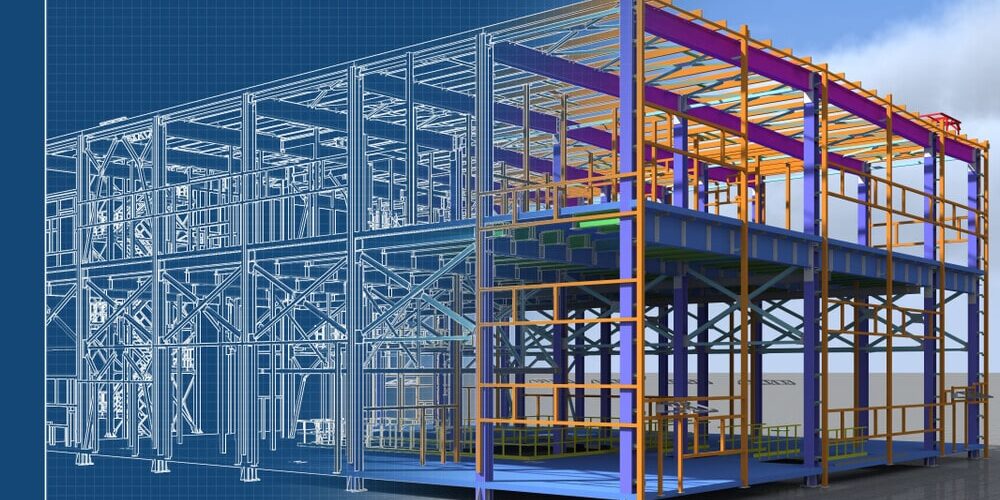 Building Information Model of metal structure